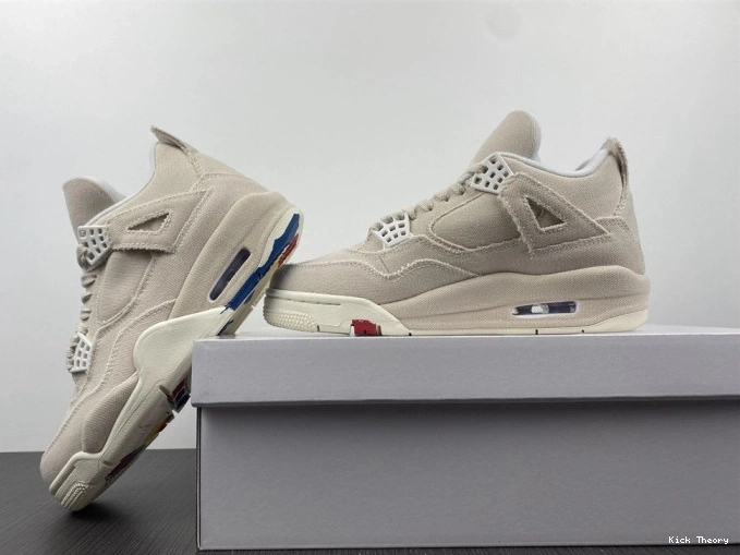 Kicked Out Shoe Store Jordan Blank DQ4909-100 4 (W) Canvas Retro 0712